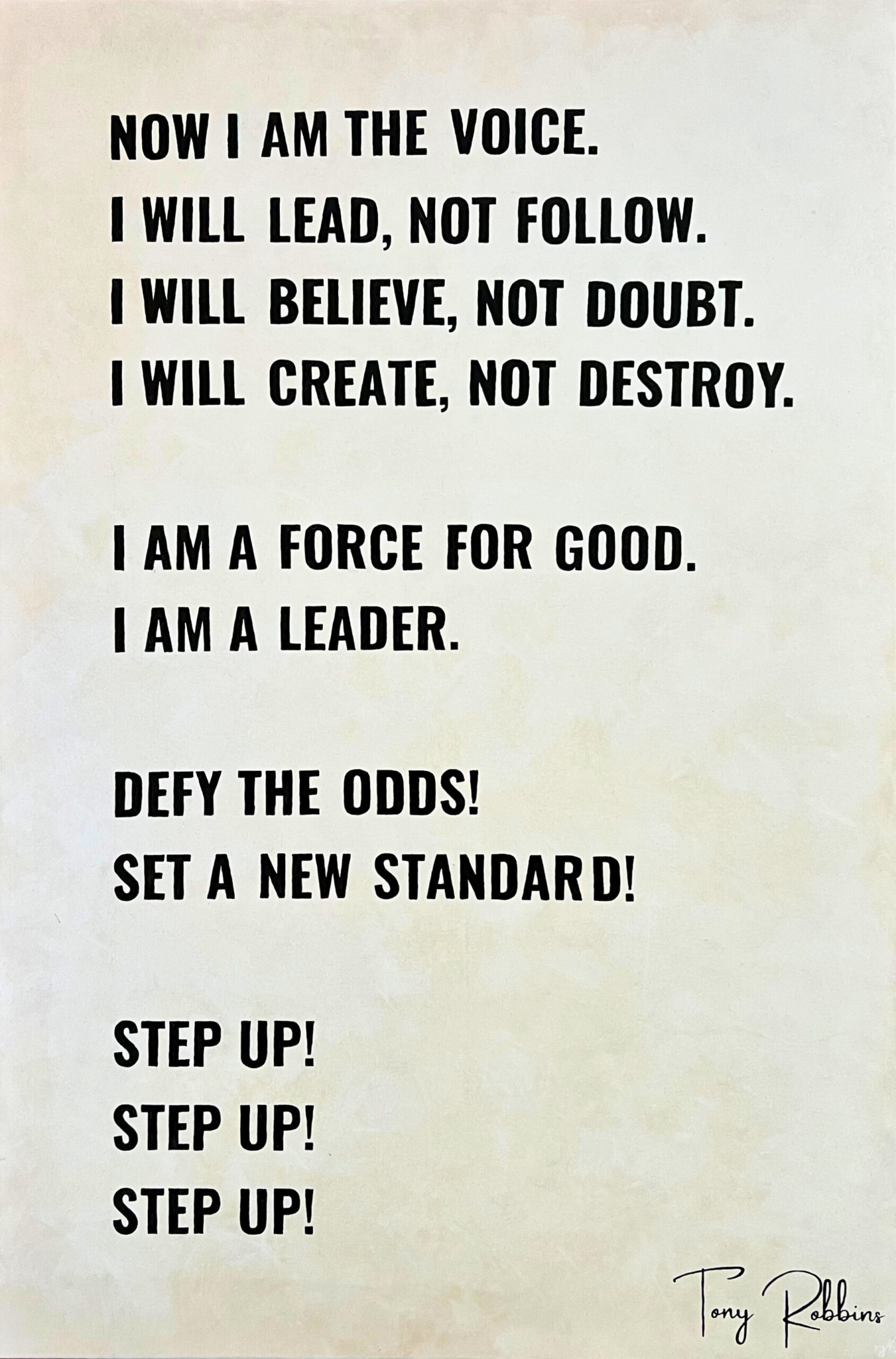 now i am the voice now i am the voice